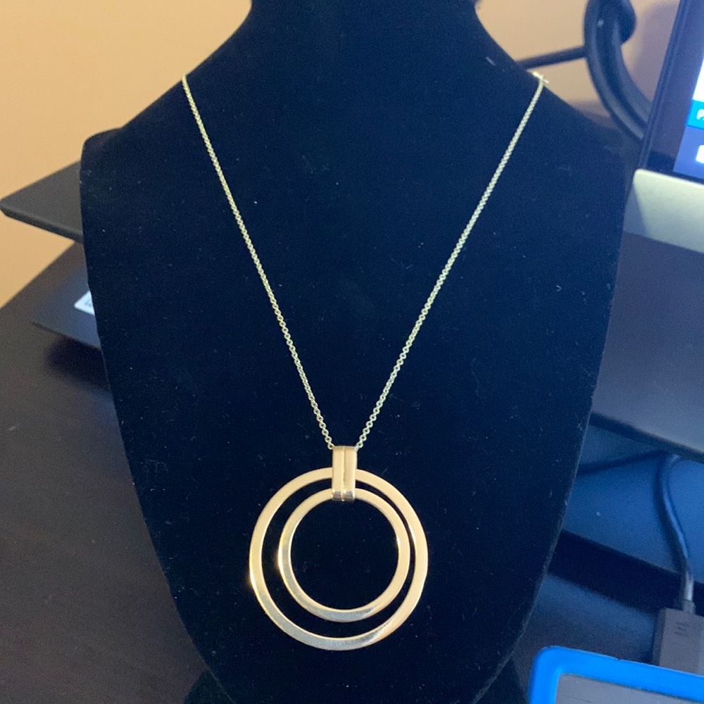 Pendant Necklace in 18k gold-plated sterling silver